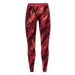 Legginsy termoaktywne damskie Icebreaker 250 Vertex. Czerwone bielizna sportowa Icebreaker, l, bez wzorów, z wełny. Za 349.99 zł.
