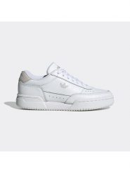 Adidas Skórzane sneakersy "Court Super" w kolorze białym rozmiar: 38,5. Białe trampki Adidas, bez wzorów, z materiału, bez zapięcia. Za 259.74 zł.