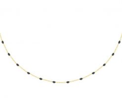 Złoty naszyjnik z emalią. Żółte naszyjniki Apart, złote. Za 899.00 zł.