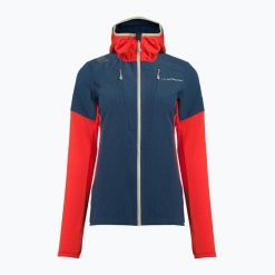 Bluza trekkingowa damska La Sportiva Session Tech Hoody. Bluzy La Sportiva, bez wzorów, bez kaptura. Za 339.99 zł.