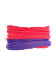 Buff Szal-koło w kolorze fioletowo-różowym - szer. 21 cm rozmiar: onesize. Różowe szaliki Buff, bez wzorów, z polaru. Za 72.45 zł.