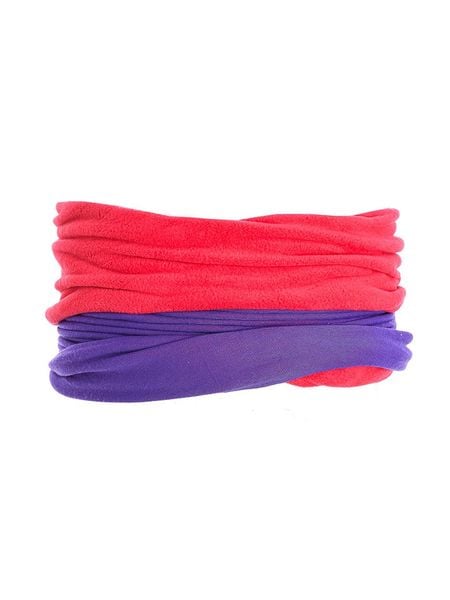 Buff Szal-koło w kolorze fioletowo-różowym - szer. 21 cm rozmiar: onesize. Różowe szaliki Buff, bez wzorów, z polaru. Za 57.20 zł.