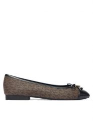 MICHAEL Michael Kors Baleriny Piper 40T6PIFP1B Brązowy. Brązowe baleriny MICHAEL Michael Kors, bez wzorów, ze skóry, bez obcasa. Za 609.99 zł.