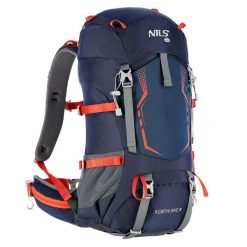 Plecak Turystyczny Granatowy Northlake 30L+10 Nils Camp Nc1993. Niebieskie plecaki NILS CAMP, bez wzorów. Za 249.00 zł.