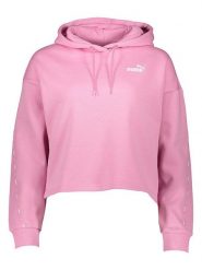 Puma Bluza "Essential Tape" w kolorze jasnoróżowym rozmiar: M. Różowe bluzy Puma, m, bez wzorów, z kapturem. Za 114.44 zł.
