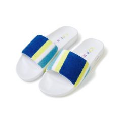 Klapki plażowe damskie O'Neill Brights Slides. Białe klapki O'Neill, bez wzorów, bez obcasa. Za 199.00 zł.