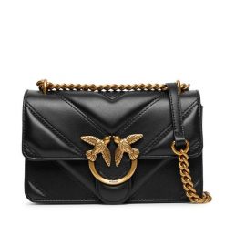 Torebka PINKO. Czarne listonoszki Pinko, bez wzorów, bez dodatków. Za 1,579.00 zł.