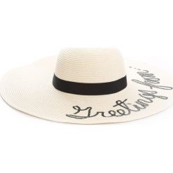 Kremowy Kapelusz Heat. Kapelusze marki Born2be. Za 49.99 zł.
