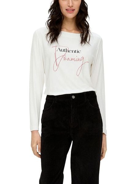 S.Oliver Koszulka w kolorze białym rozmiar: 36. Białe bluzki S.Oliver, s, bez wzorów, bez kołnierzyka, bez ramiączek. Za 34.69 zł.