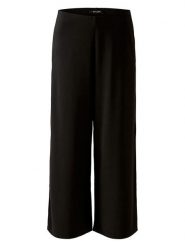 Miss Lagotte Spodnie w kolorze czarnym rozmiar: 40. Czarne spodnie materiałowe Miss Lagotte, bez wzorów, z materiału, z podwyższonym stanem. Za 157.73 zł.