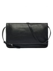 Liebeskind Berlin Skórzana torebka w kolorze czarnym - 27 x 17 x 2 cm rozmiar: onesize. Czarne torby na ramię Liebeskind Berlin, bez wzorów, z materiału, na ramię, bez dodatków. Za 429.44 zł.