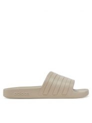 Adidas Klapki adilette IE1456 Beżowy. Brązowe klapki Adidas, z tworzywa sztucznego, bez zapięcia. Za 119.99 zł.