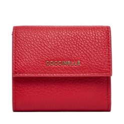 Portfel Coccinelle. Czerwone portfele Coccinelle, bez wzorów. Za 449.99 zł.