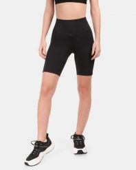 Damska krótkie legginsy Kilpi ARTEMI-W. Czarne legginsy Kilpi, bez wzorów, z meshu, krótkie. Za 215.49 zł.