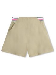 Karl Lagerfeld Kids Szorty w kolorze oliwkowo-jasnoróżowym rozmiar: 164. Brązowe szorty Karl Lagerfeld Kids, bez wzorów. Za 131.74 zł.