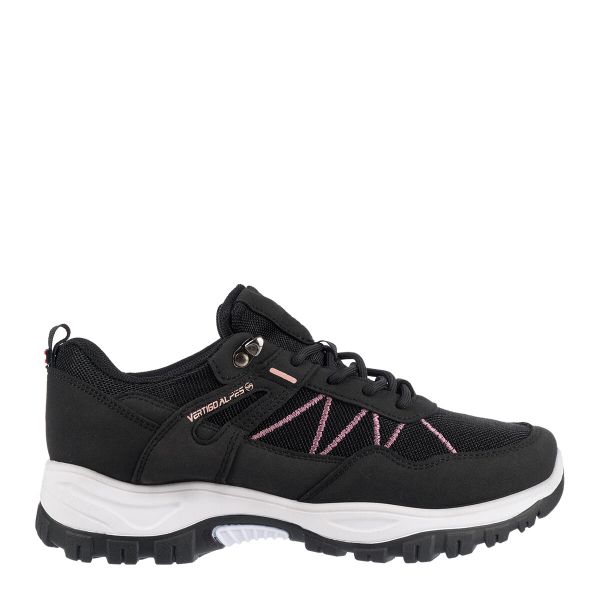 Buty trekkingowe damskie VERTIGO ALPES VUMMO W/BLACK. Czarne trekkingi Aulp, trekkingowe. W wyprzedaży za 159.99 zł.
