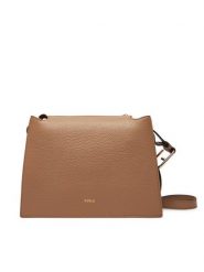 Furla Torebka Nuvola S Crossbod WB01275 HSF000 CN 4489S 1007 Brązowy. Brązowe listonoszki Furla, bez wzorów, ze skóry, bez dodatków. Za 1,529.00 zł.