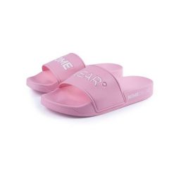 Odzież domowa Klapki unisex SUN – 37–38 Różowe. Brązowa klapki HOME DELUXE, bez wzorów, z materiału, bez obcasa. Za 109.99 zł.