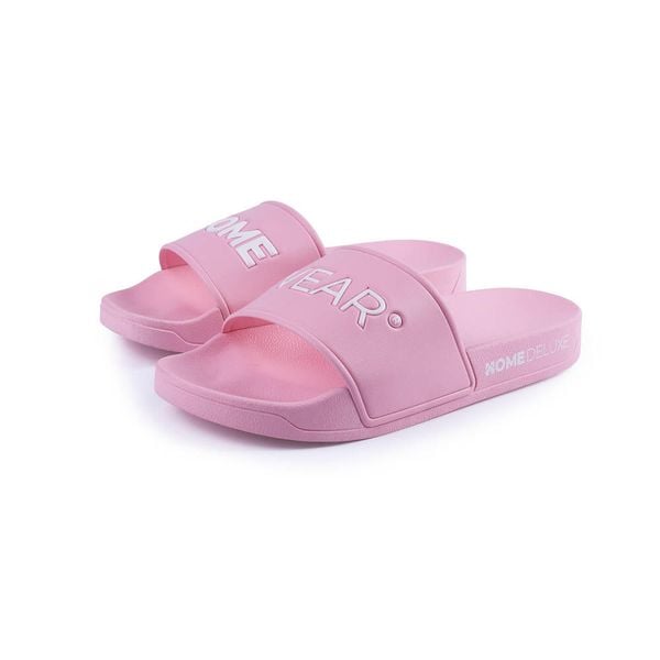 Odzież domowa Klapki unisex SUN – 37–38 Różowe. Brązowa klapki HOME DELUXE, bez wzorów, z materiału, bez obcasa. Za 125.00 zł.