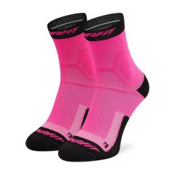 Skarpety wysokie damskie Dynafit. Czerwone skarpety Dynafit, bez wzorów. Za 59.99 zł.