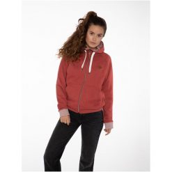 Bluza damska PROTEST NXG SUMATRA full zip hoody. Czerwone bluzy Protest, m, bez wzorów, bez kaptura. Za 442.79 zł.