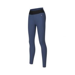 Legginsy jeździeckie dla kobiet Kingsland KLKristin. Niebieskie legginsy KINGSLAND, m, bez wzorów, z materiału, długie. Za 400.00 zł.