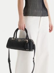 Guess Torebka Cresidia II HWPD98 88080 Czarny. Czarne torebki klasyczne Guess, z aplikacjami, ze skóry, bez dodatków. Za 679.99 zł.