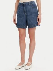 French Connection Szorty jeansowe 79FZG Niebieski Boyfriend Fit. Niebieskie szorty French Connection, bez wzorów, z bawełny. Za 189.99 zł.
