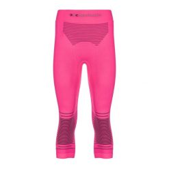 Legginsy termoaktywne damskie 3/4 X-Bionic Energizer 4.0 Pink. Czerwone bielizna sportowa X BIONIC, bez wzorów. Za 489.99 zł.