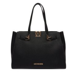 Torebka LOVE MOSCHINO. Czarne torebki klasyczne Love Moschino, bez wzorów, bez dodatków. Za 1,099.00 zł.