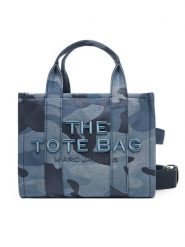 Marc Jacobs Torebka 2S4HTT003H03 Granatowy. Niebieskie torebki klasyczne Marc Jacobs, bez wzorów, z materiału, bez dodatków. Za 899.99 zł.