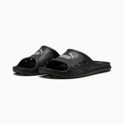 Klapki unisex Puma DIVECAT DRY czarne 40485401 r 37. Czarne klapki Puma, bez wzorów, bez obcasa. Za 116.60 zł.