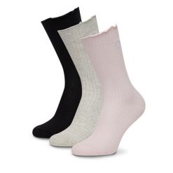 Skarpety Roxy. Czerwone skarpety Roxy, bez wzorów. Za 39.99 zł.