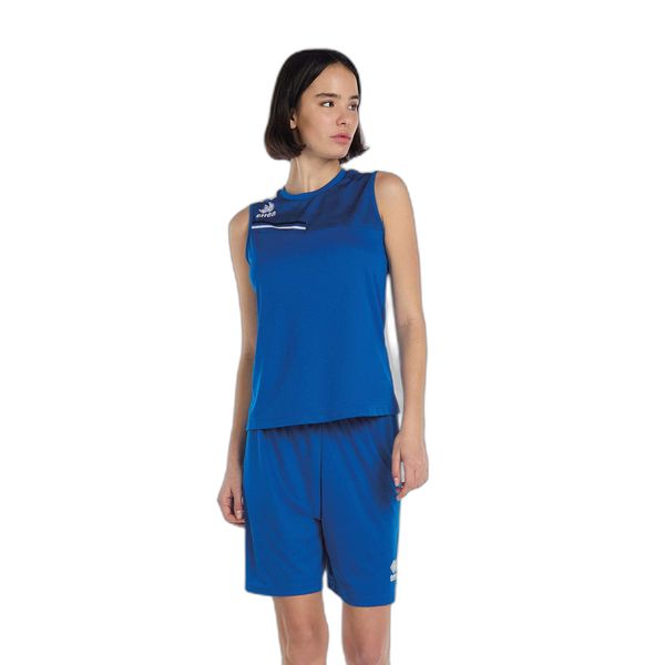 Damski tank top Errea Eloy. Białe topy ERREA, bez wzorów, bez kołnierzyka, bez ramiączek. Za 189.00 zł.