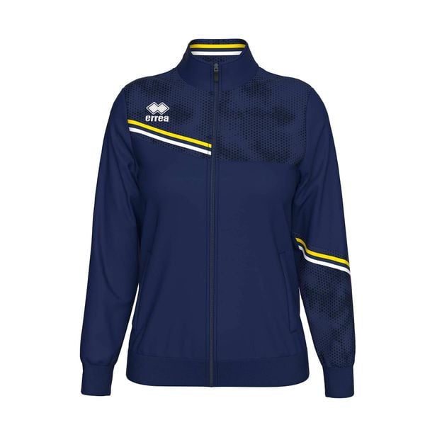 Bluza Errea Estella Giubbino Ad Damskie. Niebieskie bluzy ERREA, s, bez wzorów, z materiału, bez kaptura. Za 232.99 zł.