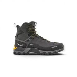 Buty trekkingowe damskie Salewa MTN Trainer 3 Tech MD GTX. Czarne trekkingi Salewa, z materiału, za kostkę, trekkingowe. Za 1,476.00 zł.