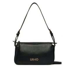 Torebka Liu Jo. Czarne torebki klasyczne Liu Jo, bez wzorów, bez dodatków. Za 559.99 zł.