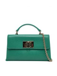 Furla Torebka 1927 WE00423 ARE000 D7D00 Srebrny. Zielone torebki klasyczne Furla, bez wzorów, ze skóry, bez dodatków. Za 719.99 zł.