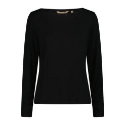 Damski sweter z dekoltem w łódkę CMP. Czarne swetry CMP, na zimę, bez wzorów, bez ramiączek. Za 276.00 zł.