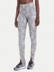 Adidas by Stella McCartney Legginsy Training Rolltop Splitcuff JM8477 Beżowy Slim Fit. Brązowe legginsy sportowe adidas by Stella McCartney, l, bez wzorów, z syntetyku, na fitness i siłownię. Za 569.99 zł.