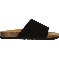 Sandały damskie Cruz Amarante. Czarne sandały CRUZ, bez wzorów, z materiału, eleganckie, bez obcasa, bez zapięcia. Za 231.00 zł.