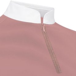 Damska koszula konkursowa z długim rękawem na zamek Kentucky Horsewear Classic. Brązowe koszule KENTUCKY HORSEWEAR, s, bez wzorów, z materiału, eleganckie, bez kołnierzyka, bez ramiączek. Za 481.00 zł.