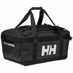 Torba podróżna Helly Hansen scout duffel. Czarne torby na ramię Helly Hansen, bez wzorów, z materiału, na ramię, bez dodatków. Za 539.00 zł.