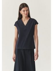 TATUUM Koszulka "Navix" w kolorze granatowym rozmiar: XXL. Niebieskie bluzki Tatuum, xxl, bez wzorów, bez kołnierzyka, bez ramiączek. Za 101.94 zł.