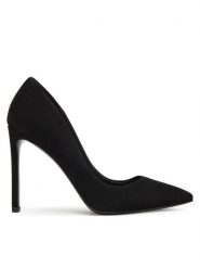 Aldo Szpilki Lala 13771040 Czarny. Czarne szpilki Aldo, bez wzorów, ze skóry, bez obcasa, na szpilce, bez zapięcia. Za 259.99 zł.