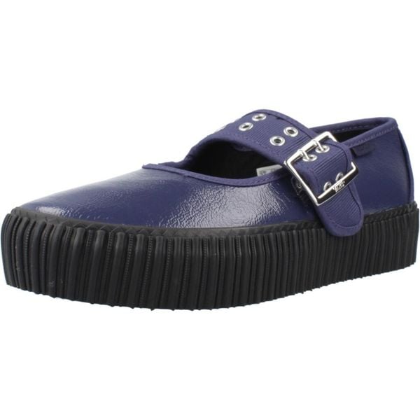 Sandały VANS MARY JANE CREEPER Niebieski. Niebieskie sandały Vans, bez wzorów, ze skóry, sportowe, bez obcasa, bez zapięcia. Za 384.71 zł.
