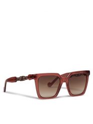 Liu Jo Okulary przeciwsłoneczne LJ779S Brązowy. Brązowe okulary przeciwsłoneczne Liu Jo, bez wzorów, z tworzywa sztucznego. Za 589.99 zł.
