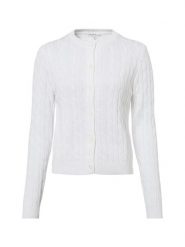 Marie Lund Kardigan Kobiety Bawełna biały, L. Białe kardigany Marie Lund, l, bez wzorów, z bawełny. Za 249.95 zł.