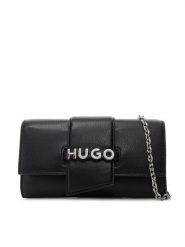 HUGO Torebka 50547057 Czarny. Czarne torebki klasyczne Hugo, bez wzorów, ze skóry, bez dodatków. Za 479.99 zł.