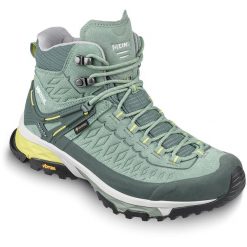 Buty damskie MEINDL Top Trail Lady Mid GTX, z membraną Gore-Tex. Zielone trekkingi Meindl, z gore-texu, trekkingowe. Za 938.99 zł.